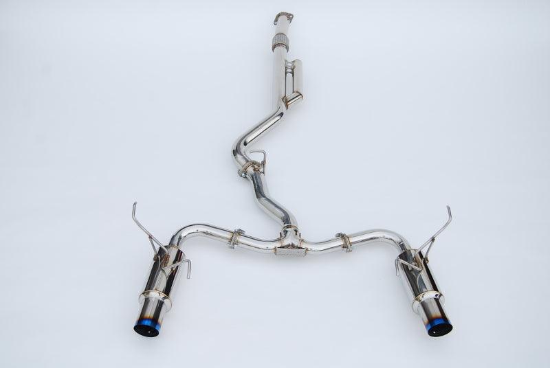 Invidia 2022+ Subaru WRX N1 Twin Outlet Single Layer Tip Cat-Back Exhaust - Torque Motorsport