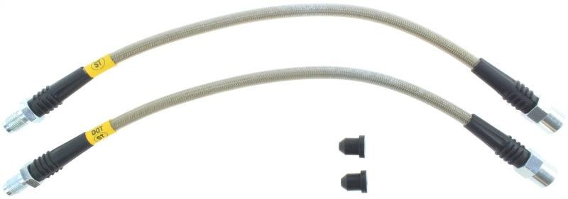 StopTech 08-12 Mercedes C350 / 03-12 Mercedes SL550 Stainless Steel Rear Brake Lines - Torque Motorsport