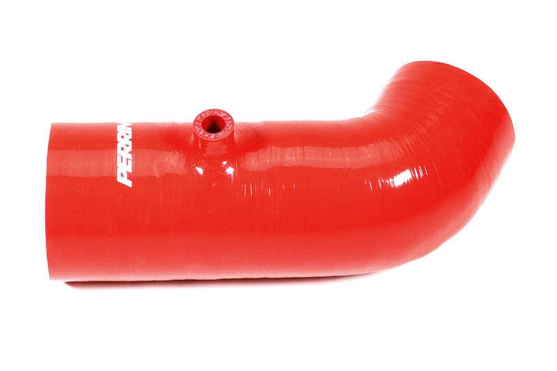 Perrin 22-23 Subaru BRZ/Toyota GR86 Silicone Inlet Hose (3in. ID / SS Wire) - Red - Torque Motorsport