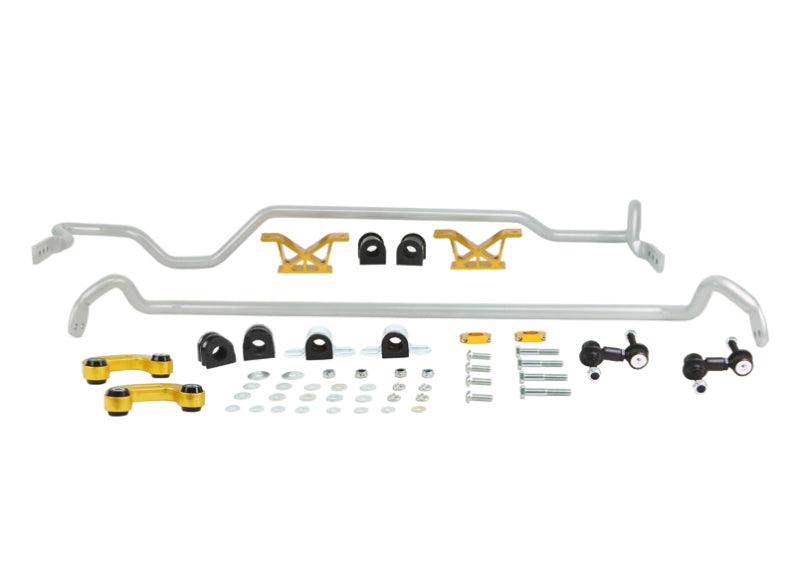 Whiteline 02-07 Subaru Impreza WRX Front & Rear Sway Bar Kit 24mm w/Mounts - Torque Motorsport