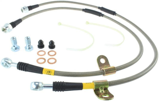 StopTech 07-13 Chevy/GMC Surburban/Sierra/Yukon Denali XL Stainless Steel Front Brake Line Kit - Torque Motorsport