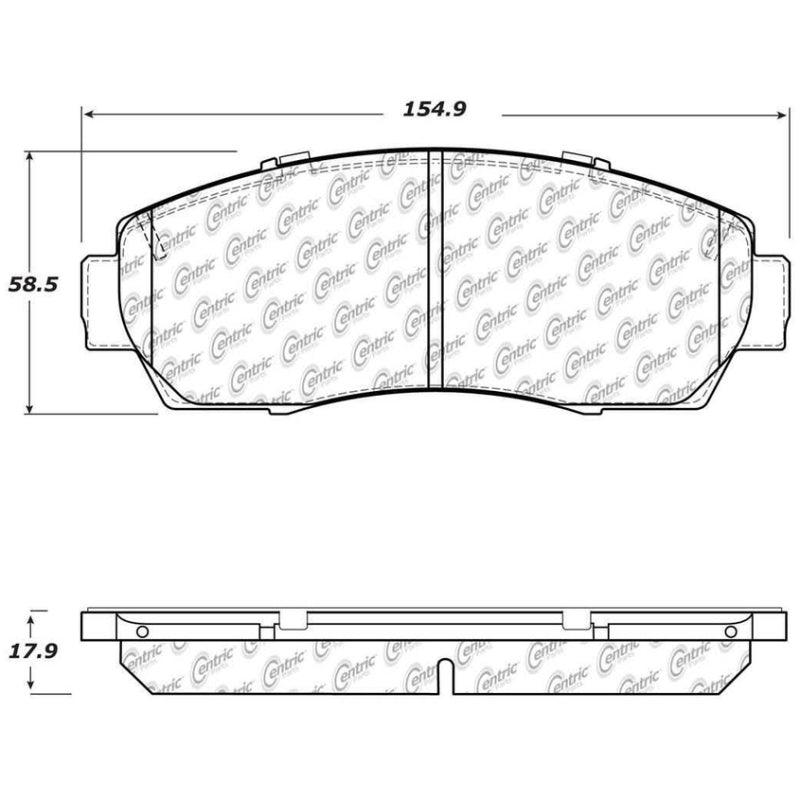 StopTech Street Touring 11-15 Honda Crosstour/Odyssey Front Brake Pads - Torque Motorsport