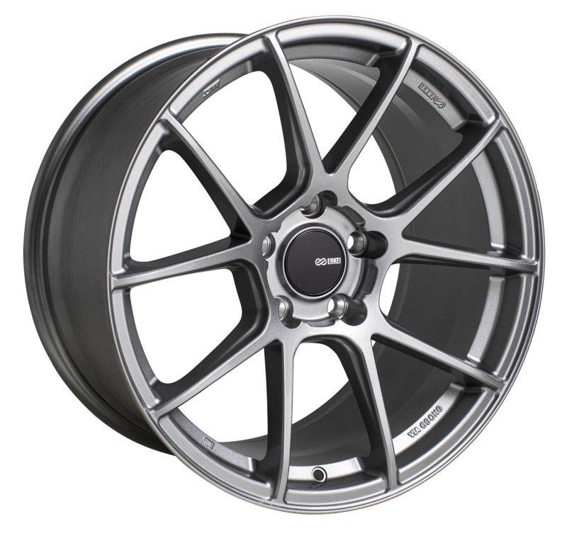 Enkei TS-V 18x9.5 5x120 40mm Offset 72.6mm Bore Storm Grey Wheel - Torque Motorsport