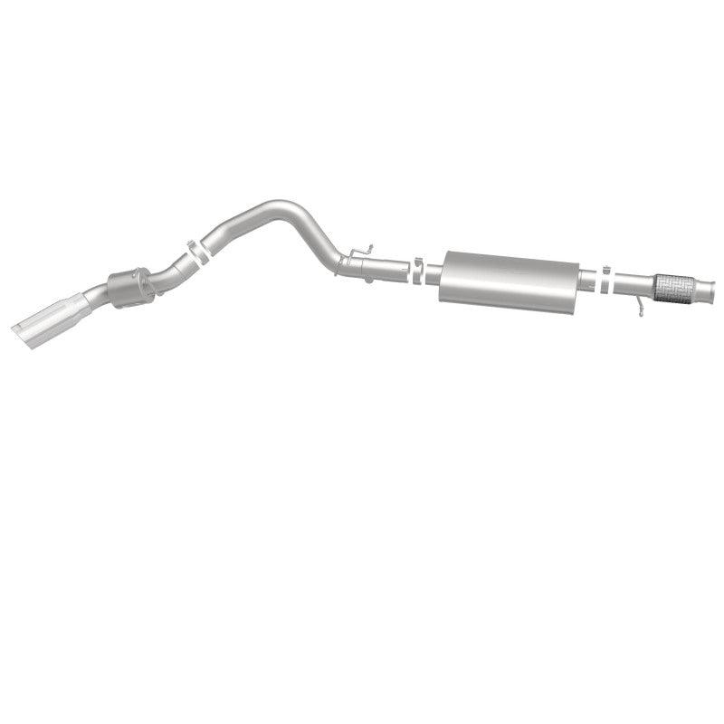 MagnaFlow MF Series SS Cat-Back Exhaust Single Passenger Side Rear Exit 2015 Cadillac Escalade - Torque Motorsport