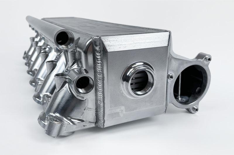 CSF Gen 2 B58 Race X Charge-Air-Cooler Manifold - Raw Billet Aluminum Finish - Torque Motorsport