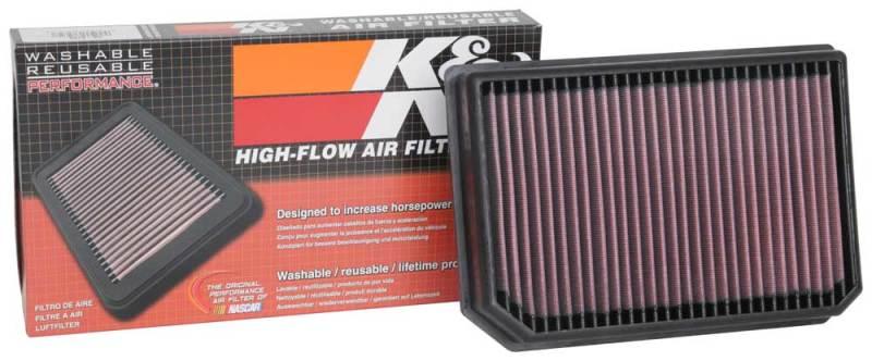 K&N 2019 Mercedes Benz A250 L4 2.0L F/I Replacement Air Filter - Torque Motorsport