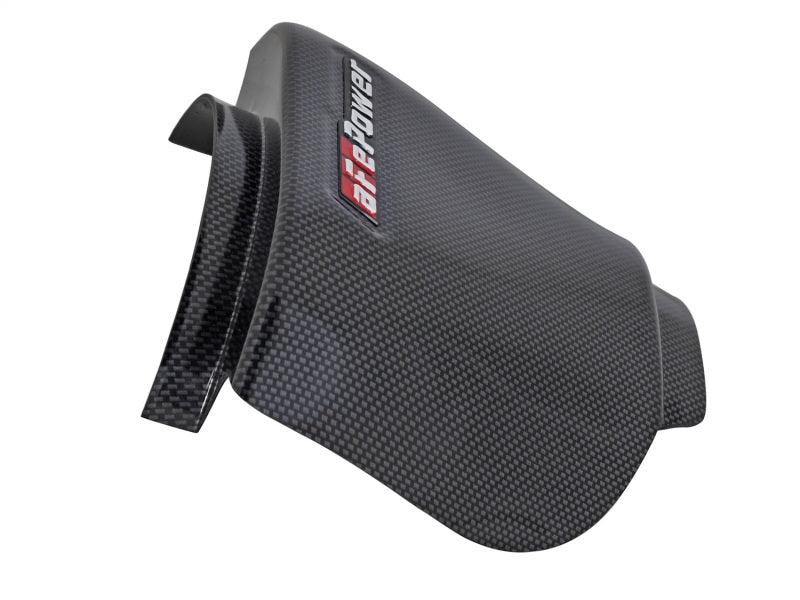 aFe MagnumFORCE Intake Rain Shield 15-16 Dodge Challenger SRT Hellcat 6.2L V8 (sc) - Carbon Finish - Torque Motorsport