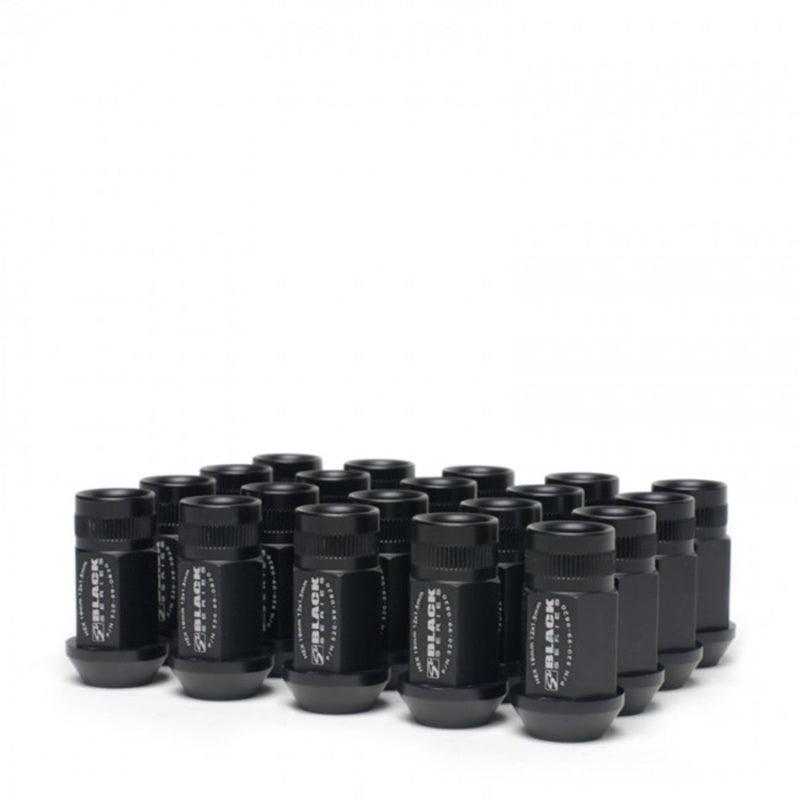 Skunk2 12 x 1.5 Forged Lug Nut Set (Black Series) (20 Pcs.) - Torque Motorsport