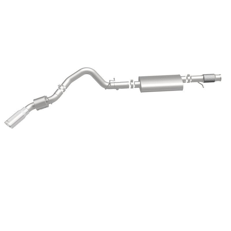 MagnaFlow MF Series SS Cat-Back Exhaust Single Passenger Side Rear Exit 2015 Cadillac Escalade - Torque Motorsport