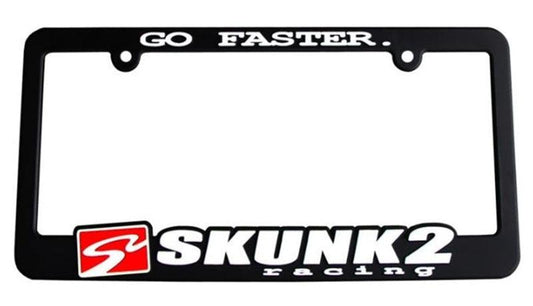 Skunk2 Go Faster License Plate Frame - Torque Motorsport