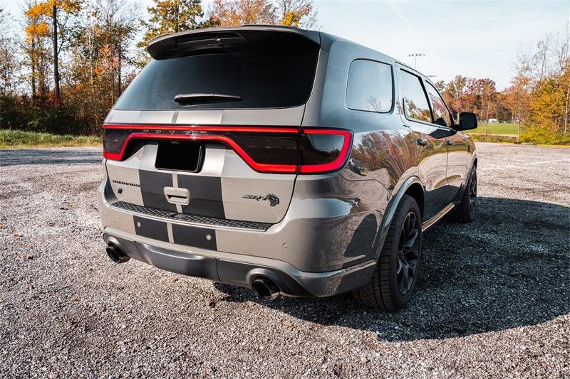 Corsa 21-22 Dodge Durango SRT Hellcat Cat-Back 2.75in Dual Rear Exit Xtreme 4.5in Black PVD Tips - Torque Motorsport