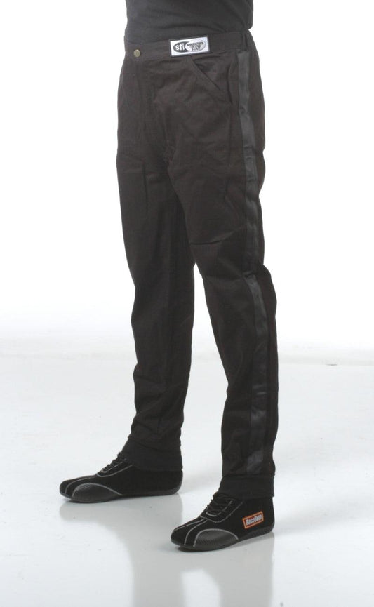 RaceQuip Black SFI-1 1-L Pants Small - Torque Motorsport