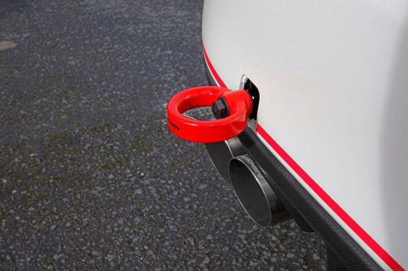 Perrin 15-19 Subaru WRX/STI Tow Hook Kit (Rear) - Red - Torque Motorsport