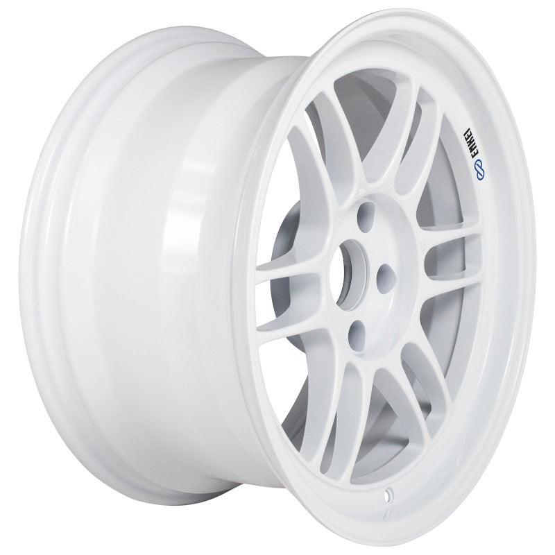 Enkei RPF1 17x9 5x114.3 22mm Offset 73mm Bore Vanquish White Wheel - Torque Motorsport