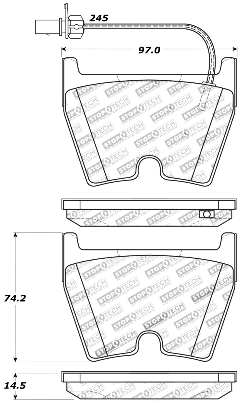 StopTech Performance Brake Pads - Torque Motorsport