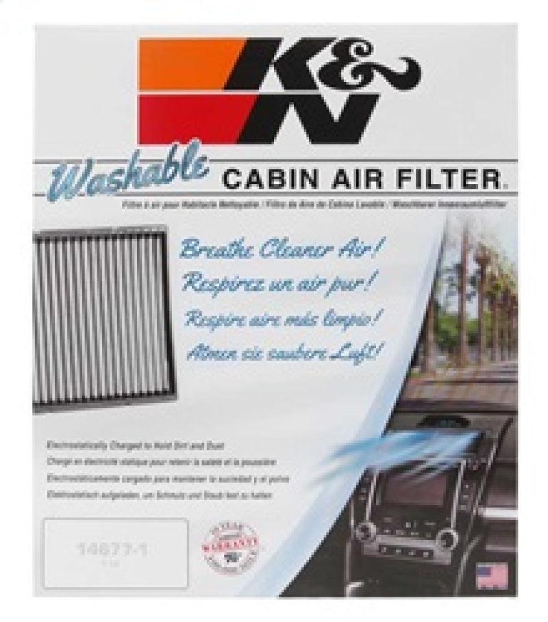 K&N 2010-2015 Chevrolet Camaro 3.6L V6 / 2010-2015 Chevrolet Camaro SS 6.2L V8 Cabin Air Filter - Torque Motorsport