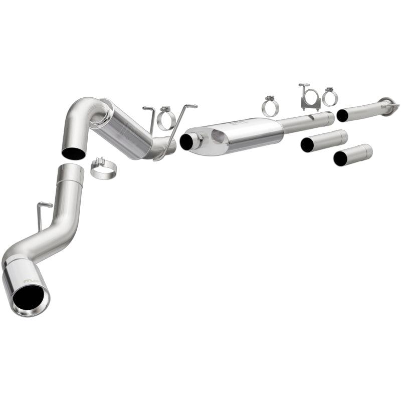 MagnaFlow Stainless Cat-Back Exhaust 2015 Chevy Silverado 2500HD 6.0L P/S Rear Exit 5in - Torque Motorsport