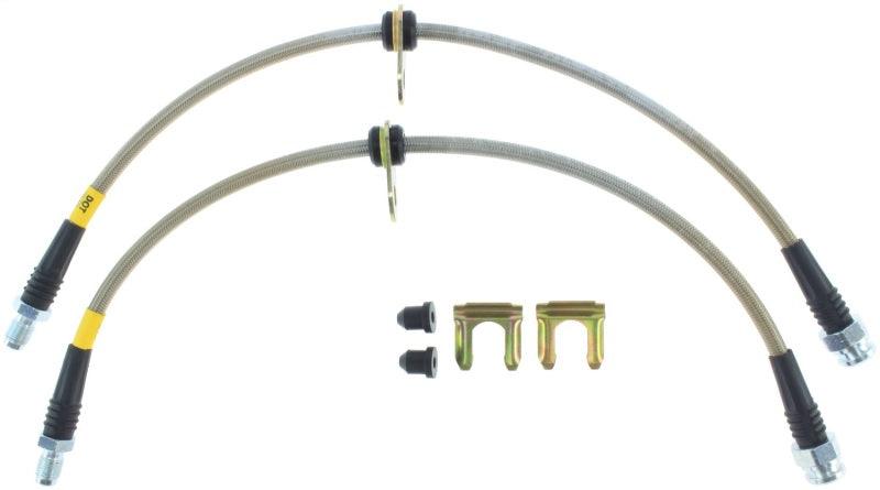 StopTech Stainless Steel Front Brake Lines 13-17 Ford Focus ST - Torque Motorsport