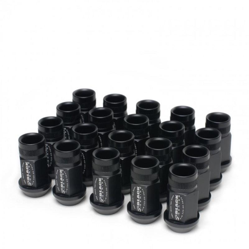 Skunk2 12 x 1.5 Forged Lug Nut Set (Black Series) (20 Pcs.) - Torque Motorsport