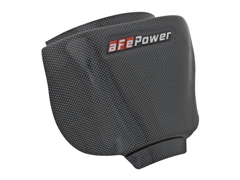 aFe MagnumFORCE Intake Rain Shield 15-16 Dodge Challenger SRT Hellcat 6.2L V8 (sc) - Carbon Finish - Torque Motorsport