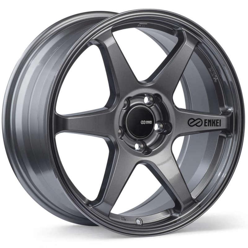 Enkei T6R 18x9.5 45mm Offset 5x120 Bolt Pattern 72.6 Bore Gloss Gunmetal Wheel - Torque Motorsport