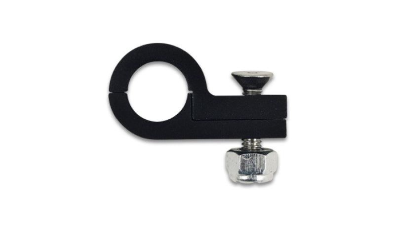 Vibrant Billet Aluminum P-Clamp 3/4in ID - Anodized Black - Torque Motorsport