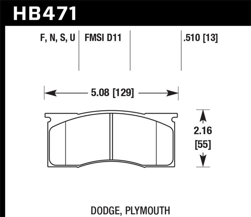 Hawk HPS Street Brake Pads - Torque Motorsport