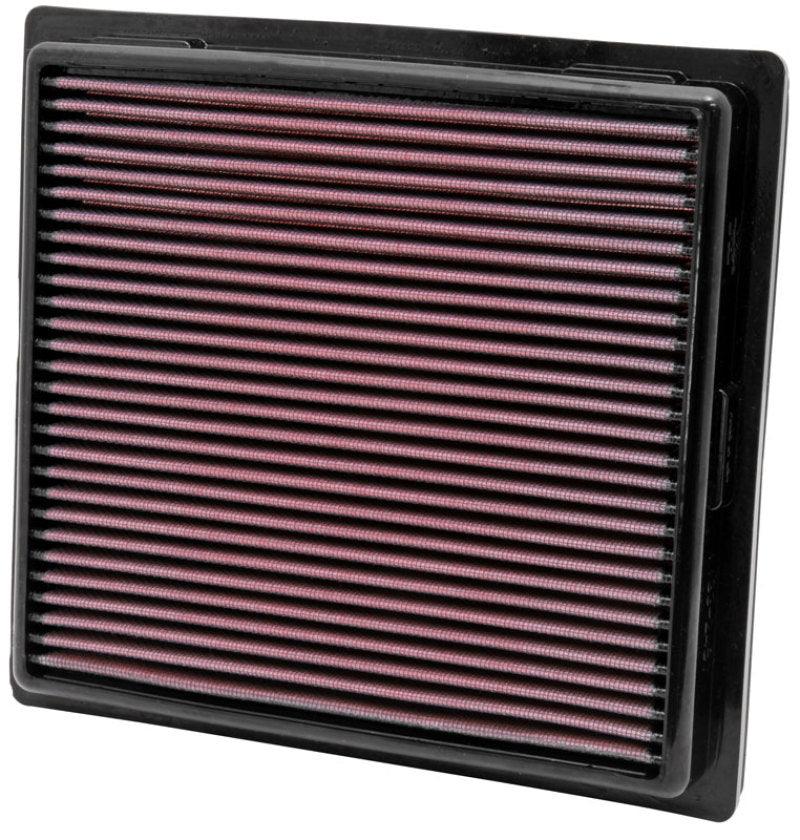 K&N 11 Jeep Grand Cherokee / 11 Dodge Durango Replacement Panel Air Filter - Torque Motorsport