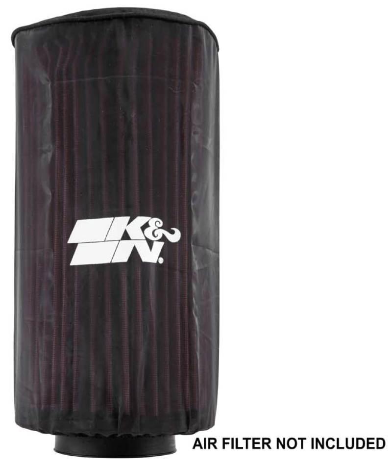 K&N Polaris Black Round Drycharger Air Filter Wrap 11.25inx3inx3in - Torque Motorsport