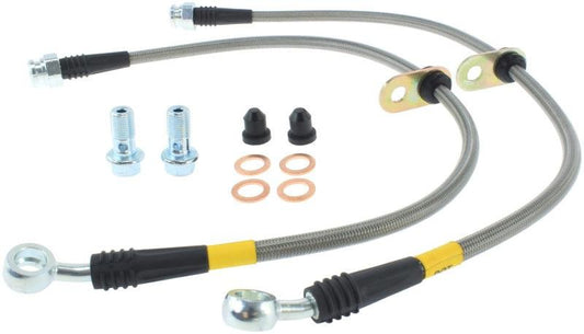 StopTech 02-06 Acura RSX / 04-09 TSX / 03-07 Accord / 09 Accord Coupe & Sedan Rear SS Brake Lines - Torque Motorsport