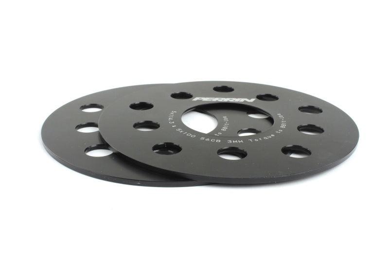 Perrin Subaru 5x114.3/5x100 3mm Slip-On Wheel Spacers - w/ 56mm Hubs (No Studs) - Torque Motorsport