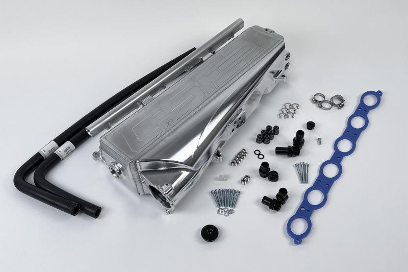 CSF Gen 2 B58 Race X Charge-Air-Cooler Manifold - Raw Billet Aluminum Finish - Torque Motorsport