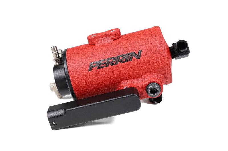 Perrin 22-23 Subaru WRX Air Oil Separator - Red - Torque Motorsport