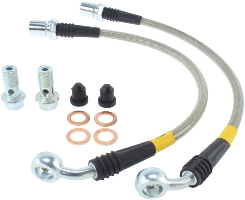 StopTech Stainless Steel Rear Brake lines for 93-98 Supra - Torque Motorsport