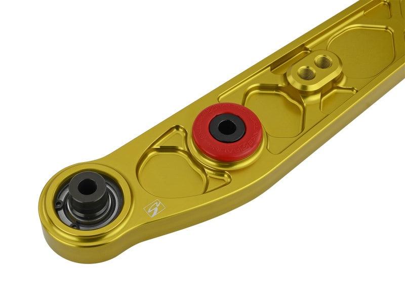 Skunk2 Honda/Acura EK Alpha Series Rear Lower Control Arm Set - Gold - Torque Motorsport