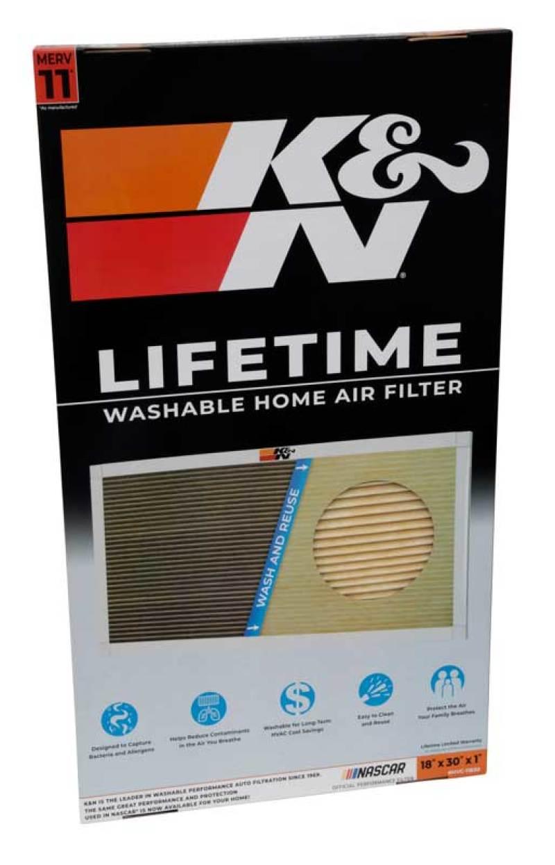 K&N HVAC Filter - 18 x 30 x 1 - Torque Motorsport