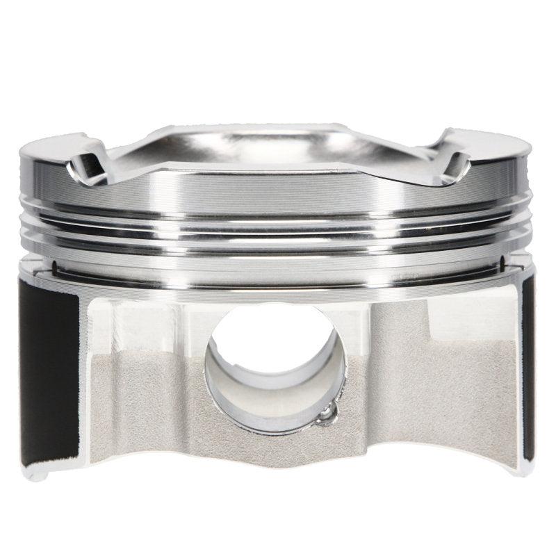 JE Pistons BMW N55B30 84mm Bore 9.5:1 Compression Ratio -14.7 Dish FSR Piston - Set of 6 - Torque Motorsport