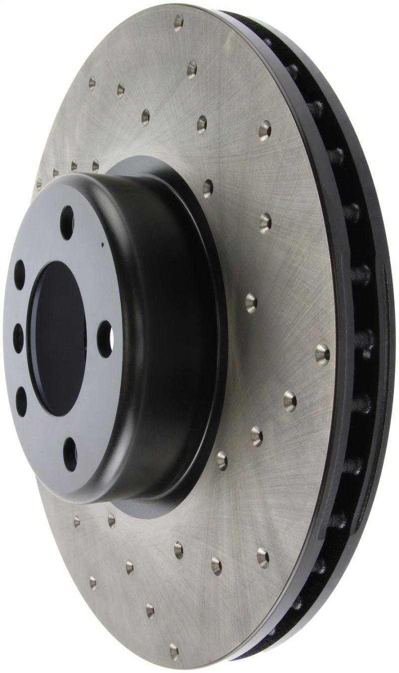 StopTech 12-15 BMW 335i Drilled Left Front Rotor - Torque Motorsport