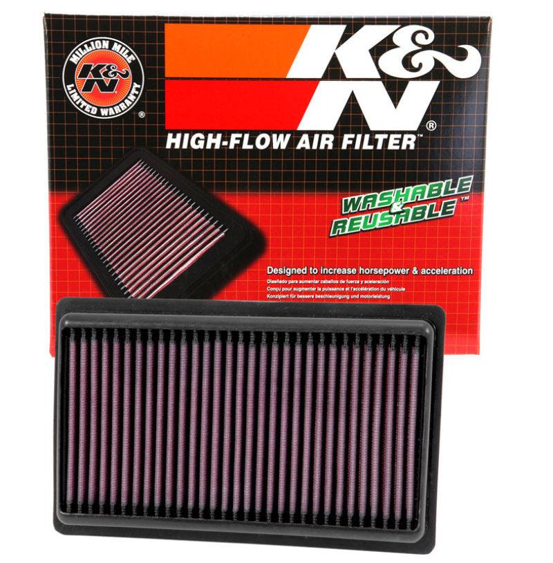 K&N Replacement Panel Air Filter for 2014-2015 Infiniti Q50 3.5L/3.7L V6 (2 Required) - Torque Motorsport