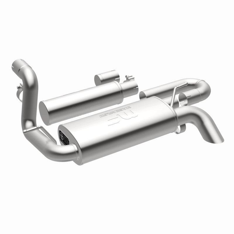 MagnaFlow 18-23 Jeep Wrangler JL 2.0L/3.6L Overland Series Axle-Back Exhaust - Torque Motorsport