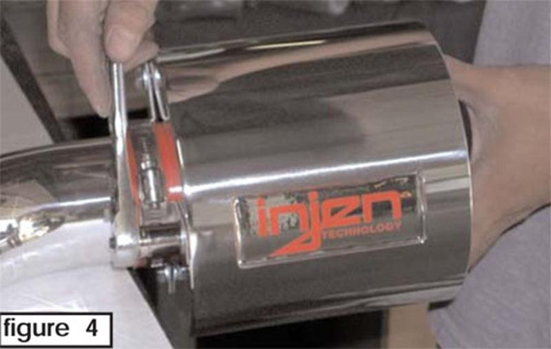 Injen Aluminum Air Filter Heat Shield Universal Fits 2.50 2.75 3.00 Polished - Torque Motorsport