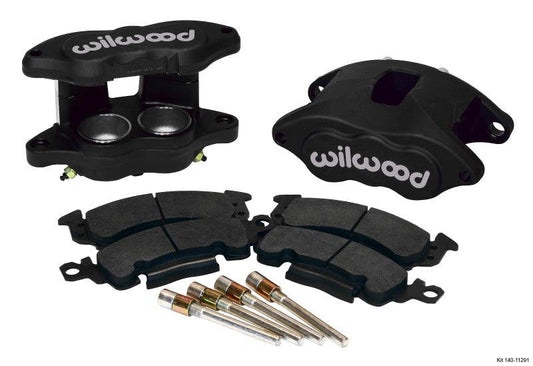 Wilwood D52 Front Caliper Kit - Gray Type III Ano 2.00 / 2.00in Piston 1.04in Rotor - Torque Motorsport