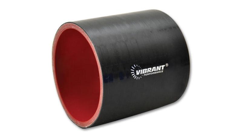 Vibrant 4.25in I.D. x 3in Long Gloss Black Silicone Hose Coupling - Torque Motorsport