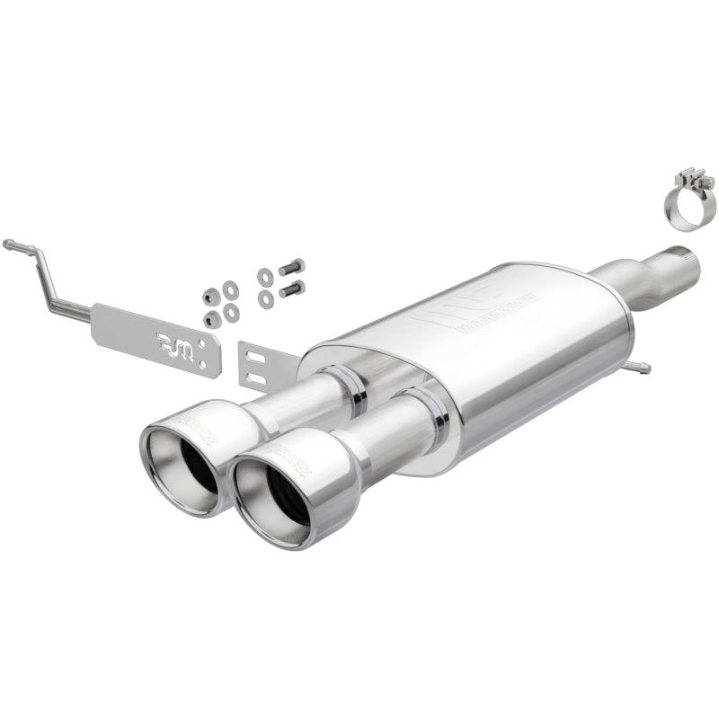 MagnaFlow 14-17 Mini Cooper L4 2.0L (Hatch Excl. 4-Door) 2.5in Pipe Dual-Tip Axle-Back Exhaust - Torque Motorsport