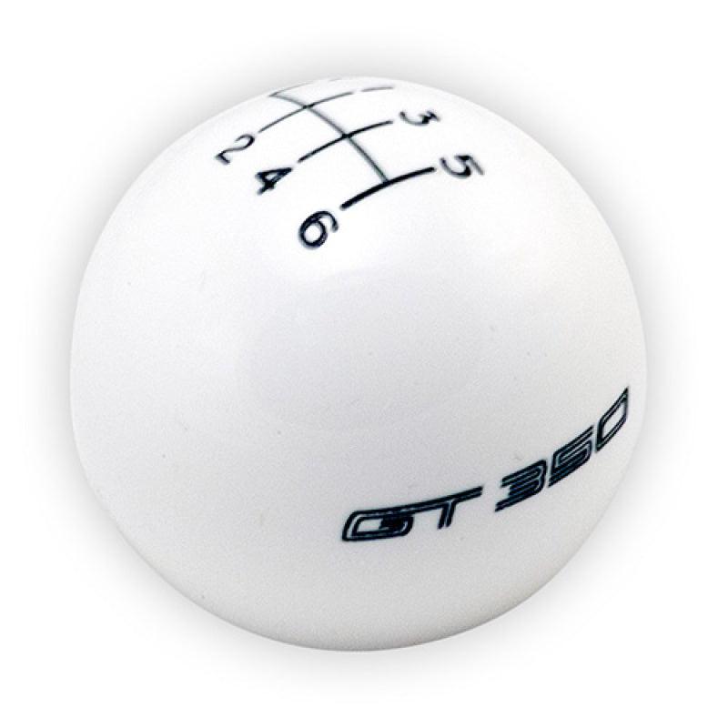 Ford Performance GT350 Shift Knob 6-Speed - White - Torque Motorsport