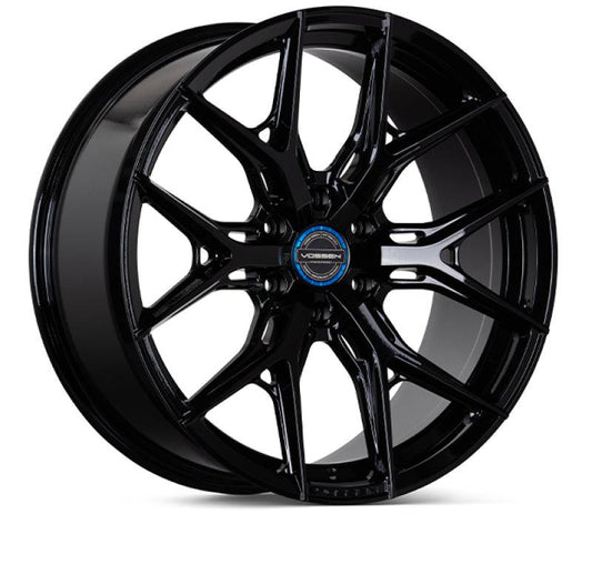 Vossen HF6-4 20x9.5 / 6x139.7 / ET15 / Deep Face / 106.1 - Gloss Black Wheel - Torque Motorsport