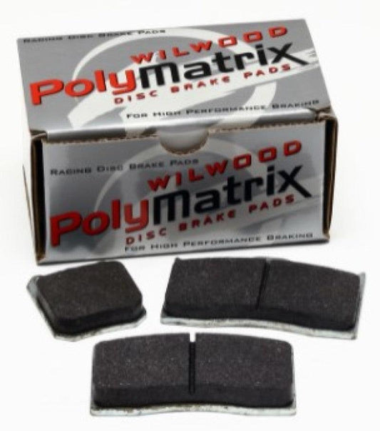 Wilwood PolyMatrix Pad Set - 7812 E Dynapro Dynalite-w/Bridge Bolt - Torque Motorsport