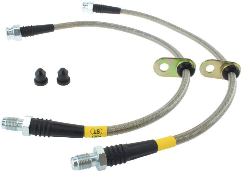 StopTech 2014 Ford Fiesta ST Stainless Steel Rear Brake Lines - Torque Motorsport