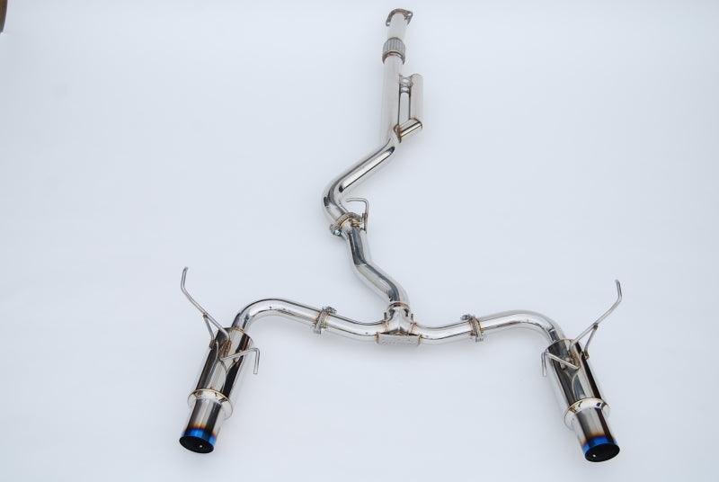 Invidia 2022+ Subaru WRX N1 Twin Outlet Single Layer Tip Cat-Back Exhaust - Torque Motorsport