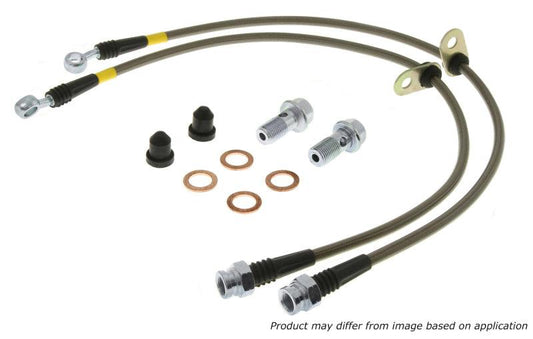 StopTech 2/89-96 Nissan 300ZX / 6/89-96 300ZX Turbo Stainless Steel Front Brake Lines - Torque Motorsport